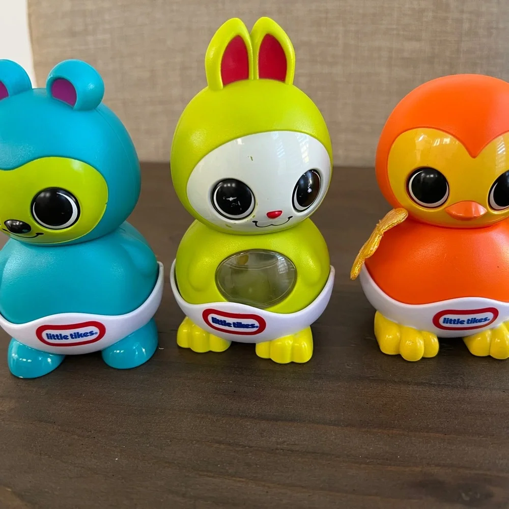 Little Tikes Colorful Animal Stacker Toy Trio